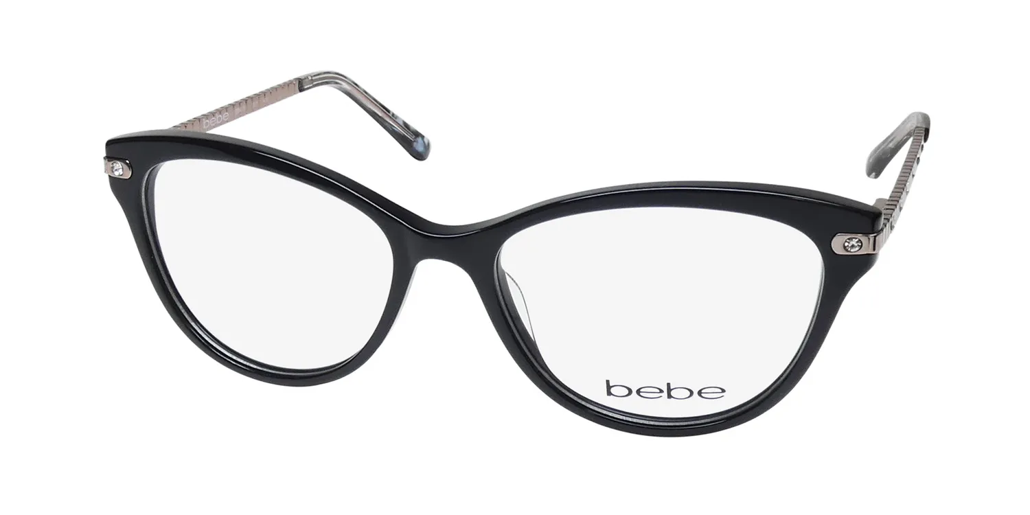 Bebe Bb4181 001 Eyeglasses Jet Black 52mm