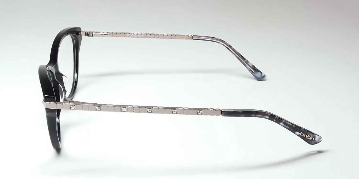 Bebe Bb4181 001 Eyeglasses Jet Black 52mm 4