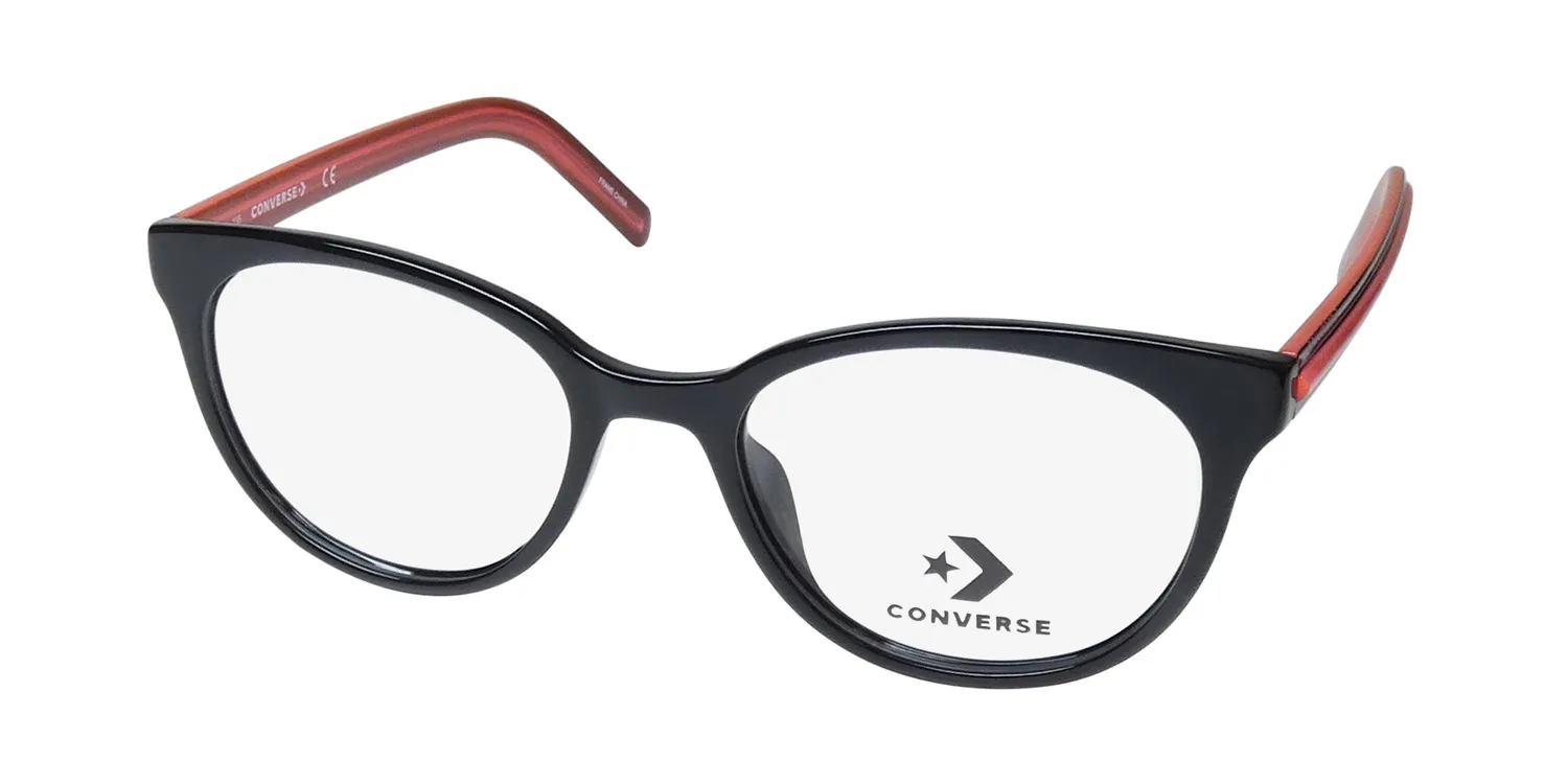 Converse Cv5028y 001 Eyeglasses Black 48mm