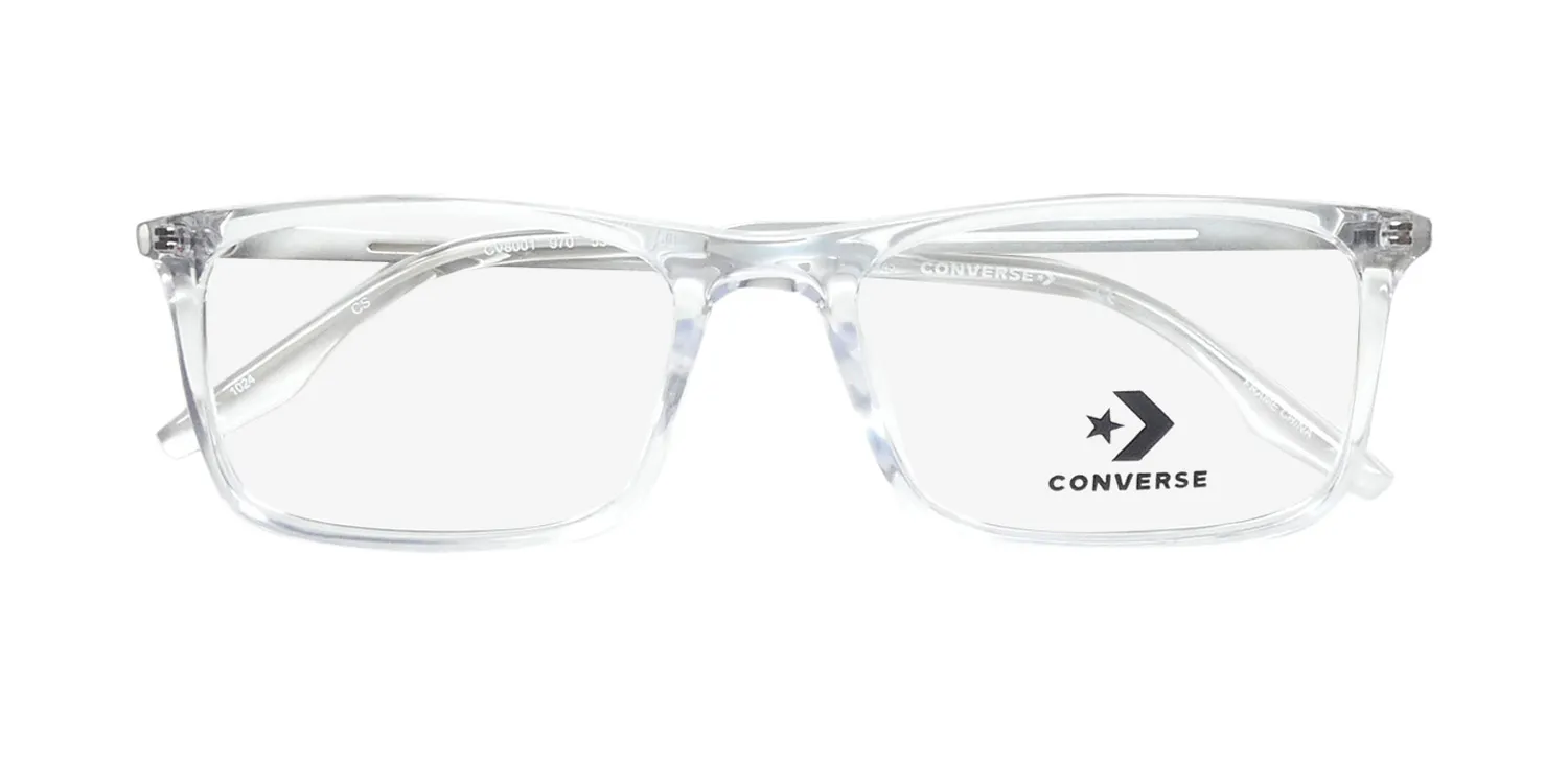Converse CV8001 970 Eyeglasses Crystal Clear 55mm 2