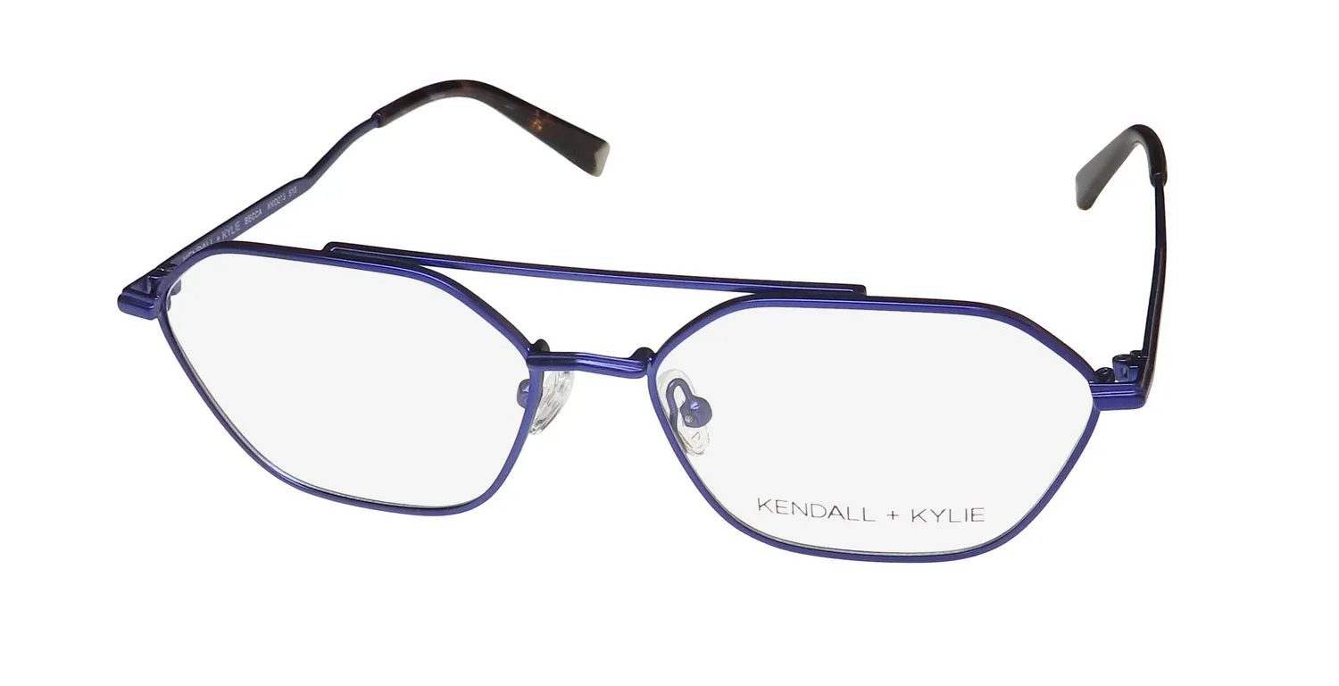 Kendall + Kylie Kko213 Becca 513 Eyeglasses Purple 56mm