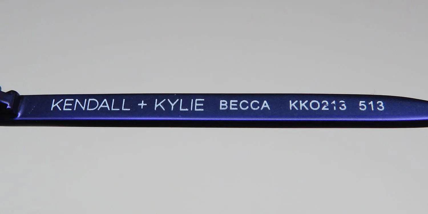 Kendall + Kylie Kko213 Becca 513 Eyeglasses Purple 56mm 7