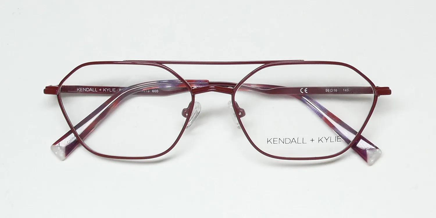 Kendall + Kylie Kko213 Becca 600 Eyeglasses Red 56mm 2