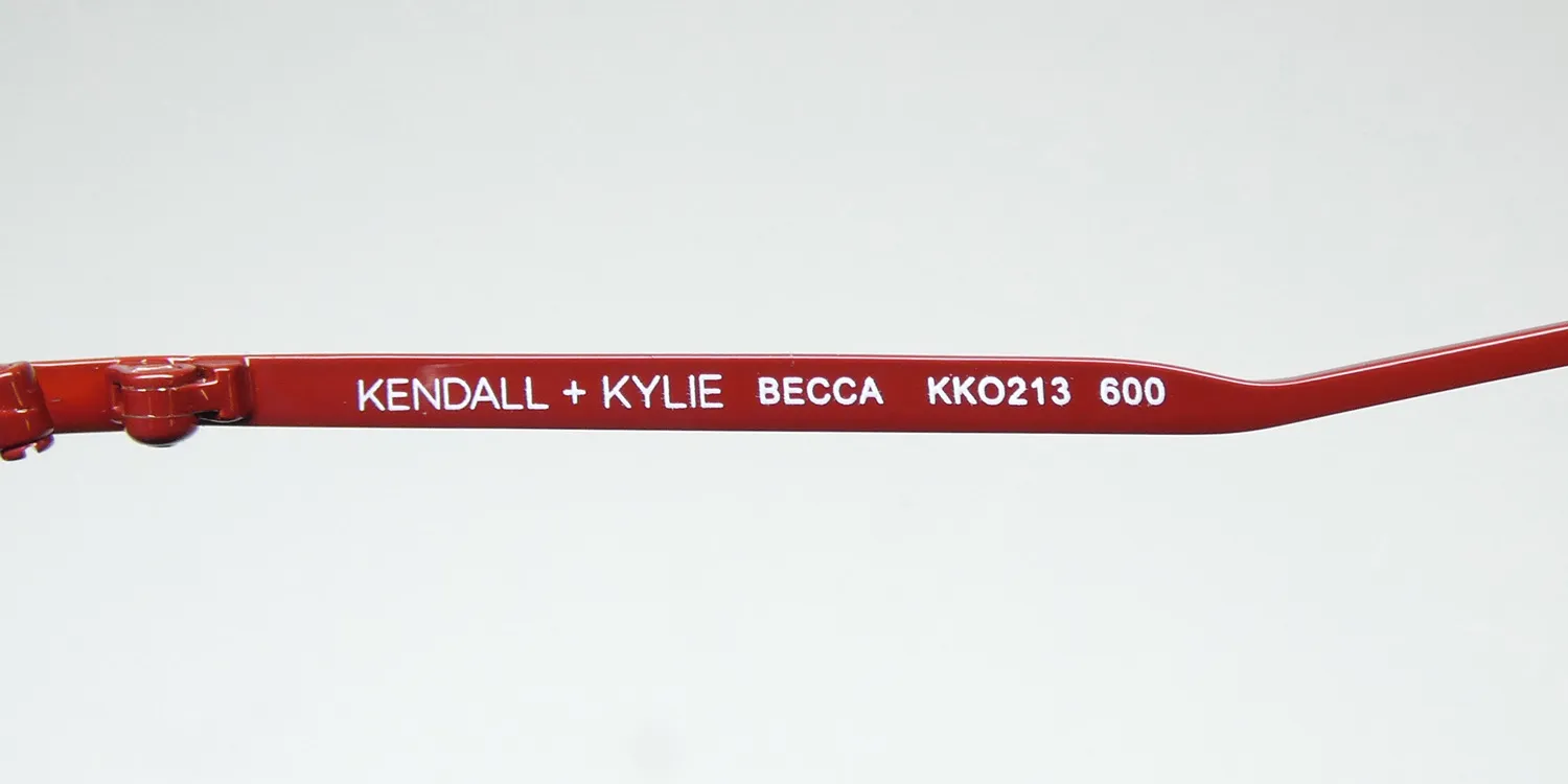 Kendall + Kylie Kko213 Becca 600 Eyeglasses Red 56mm 7