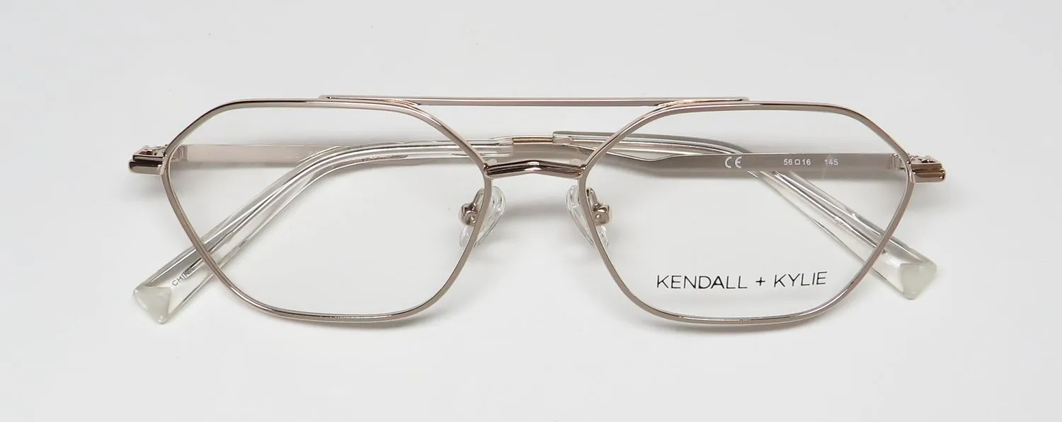 Kendall + Kylie Kko213 Becca 780 Eyeglasses Rose Gold 56mm 2