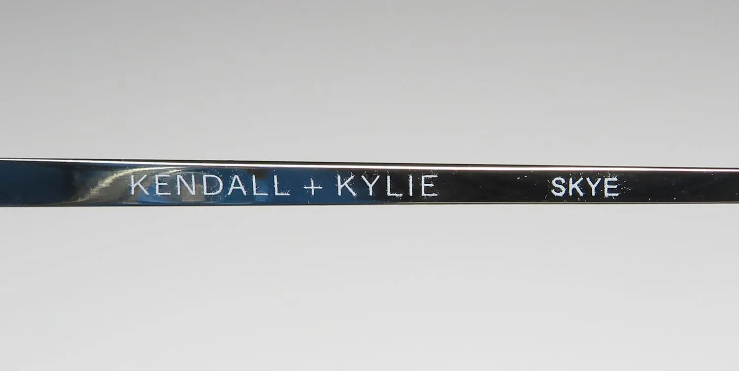 Kendall + Kylie Kk4075 Skye 045 Sunglasses Shiny Silver 0mm 7