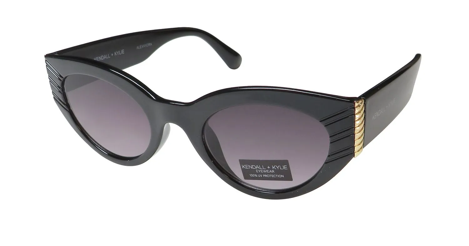 Kendall + Kylie Kk5143ce Alexandra 001 Sunglasses Black 0mm