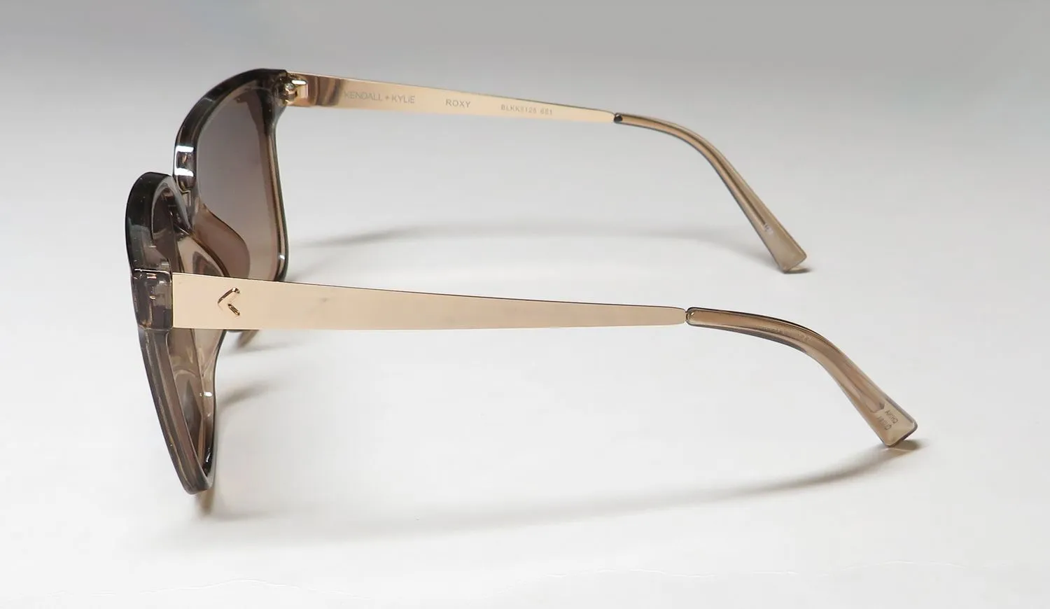 Kendall + Kylie Blkk5125 Roxy 651 Sunglasses Brown Crystal 66mm 4