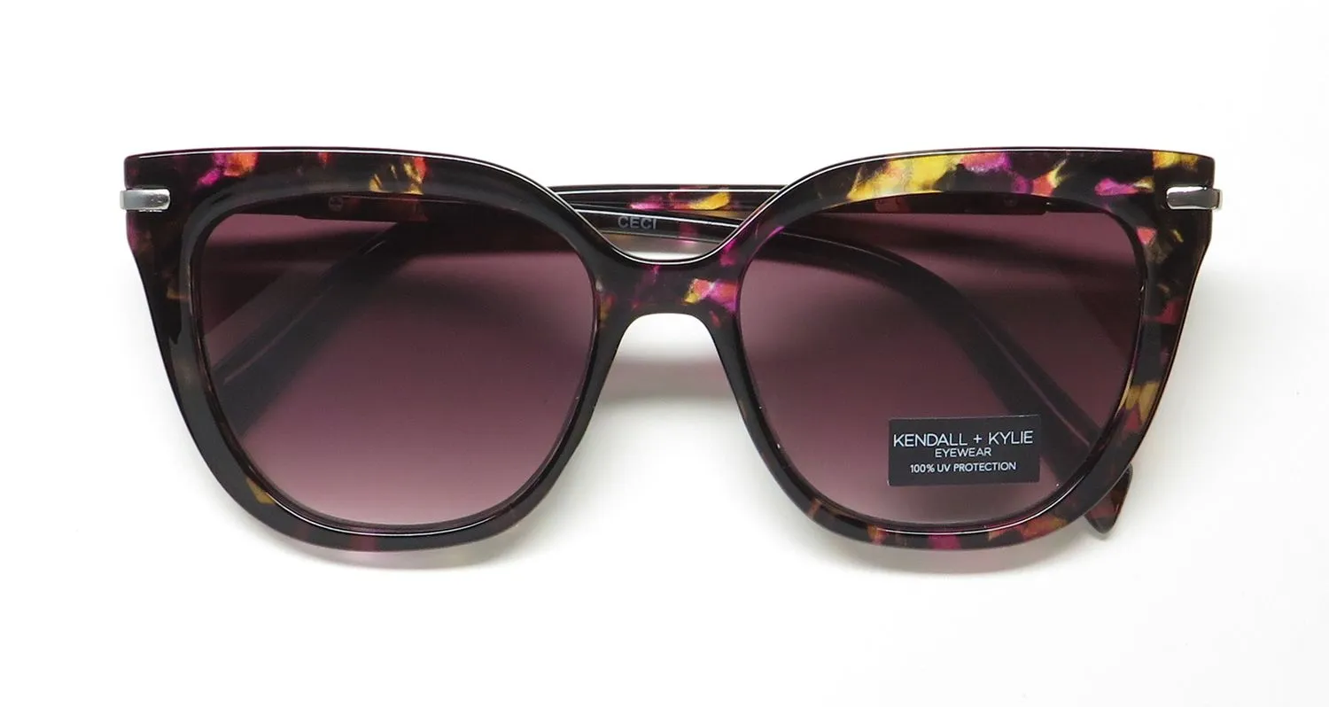 Kendall + Kylie Kk5128 Ceci 500 Sunglasses Violet Demi 53mm 2