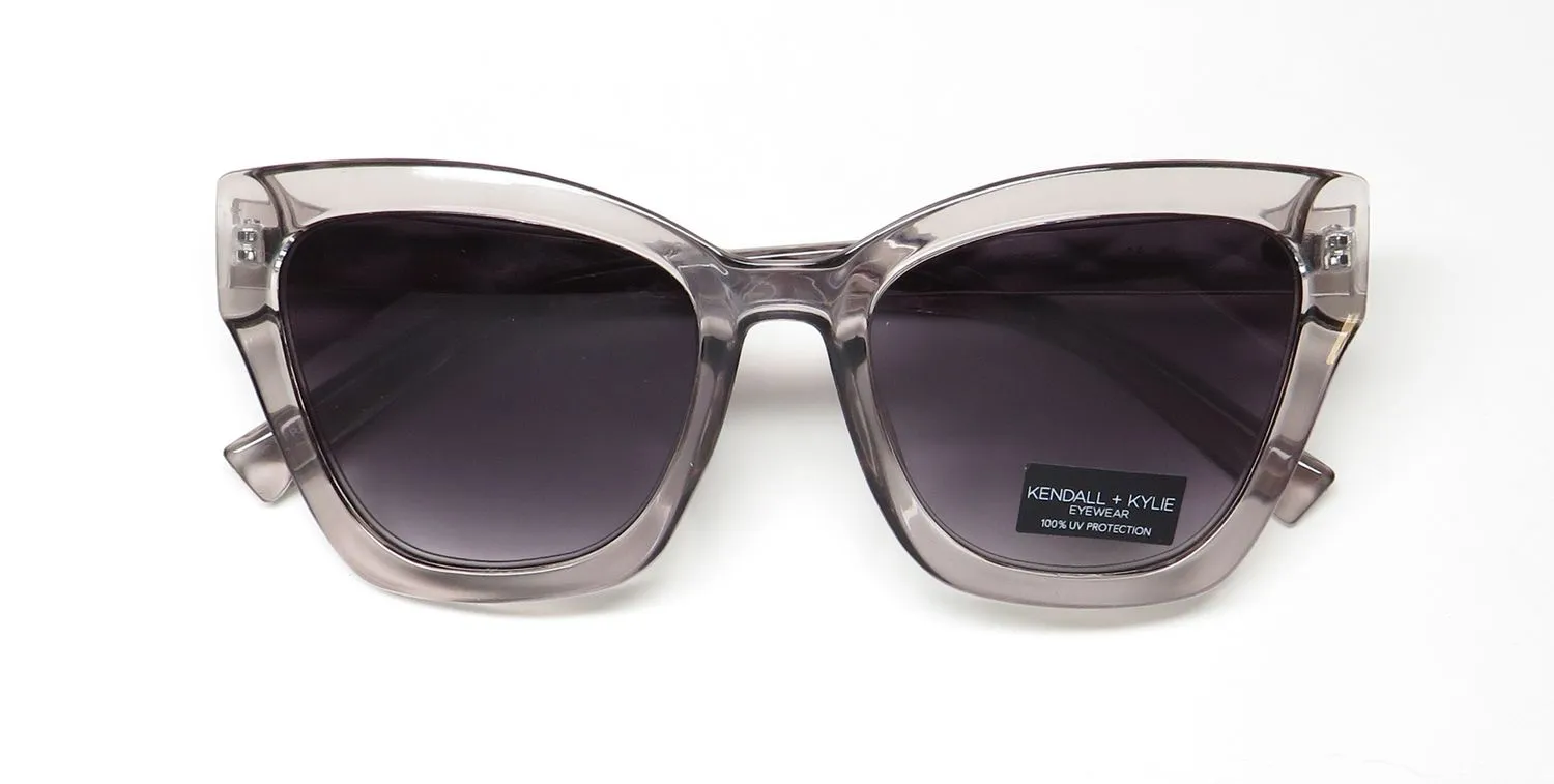 Kendall + Kylie Kk5130ce Estelle 035 Sunglasses Smoke Gray Crystal 0mm 2