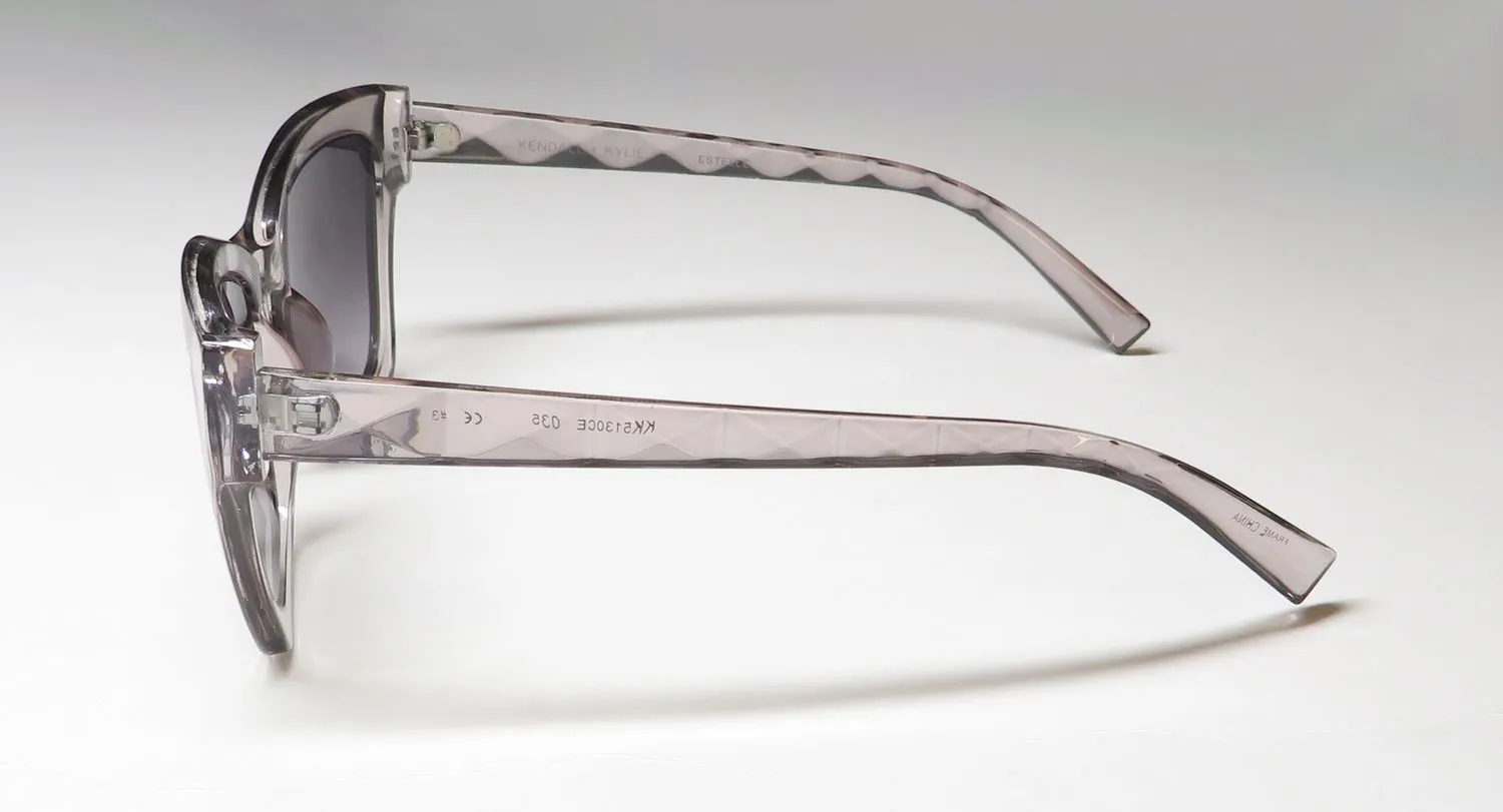 Kendall + Kylie Kk5130ce Estelle 035 Sunglasses Smoke Gray Crystal 0mm 4