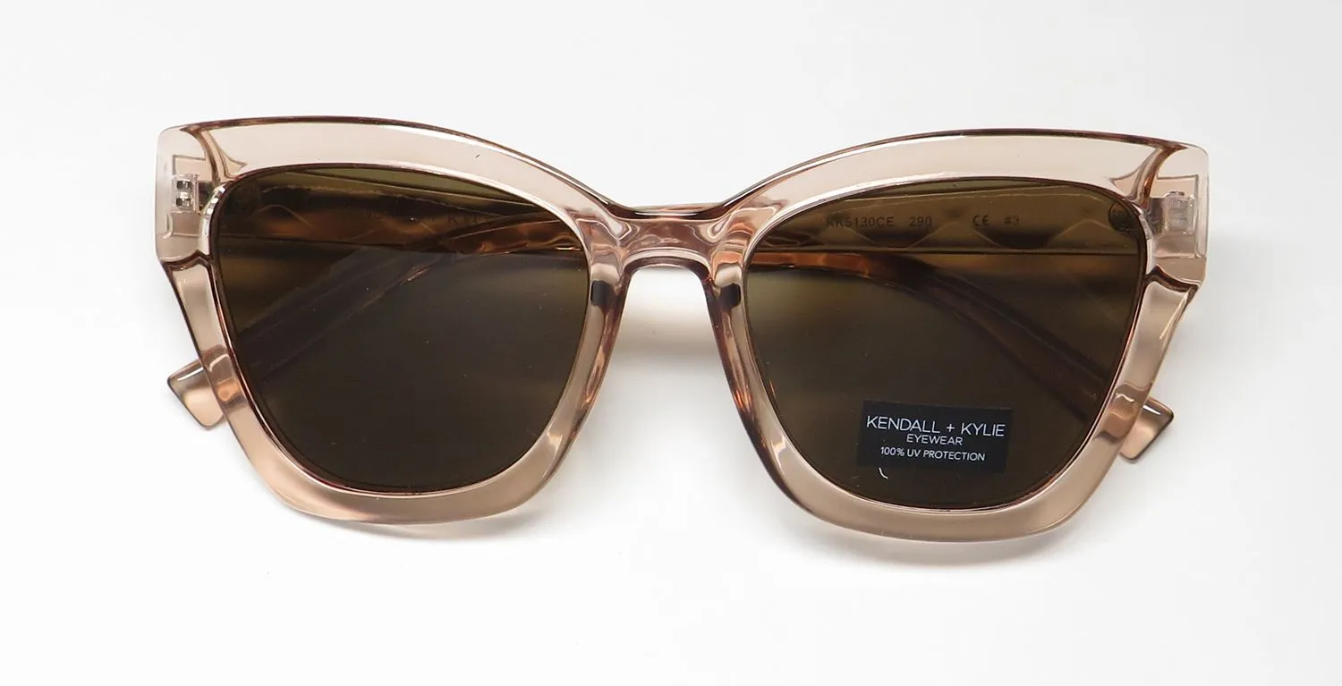 Kendall + Kylie Kk5130ce Estelle 290 Sunglasses Nude Crystal 0mm 2