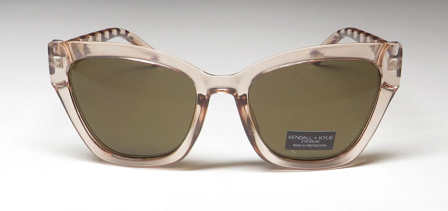 Kendall + Kylie Kk5130ce Estelle 290 Sunglasses Nude Crystal 0mm 3