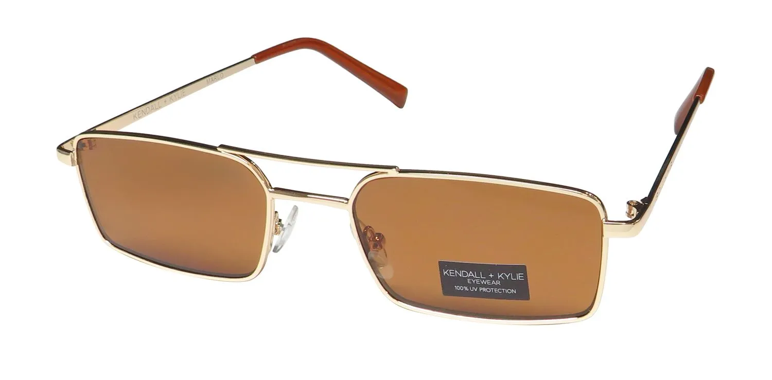 Kendall + Kylie Kk4076 Marlo 718 Sunglasses Gold 0mm