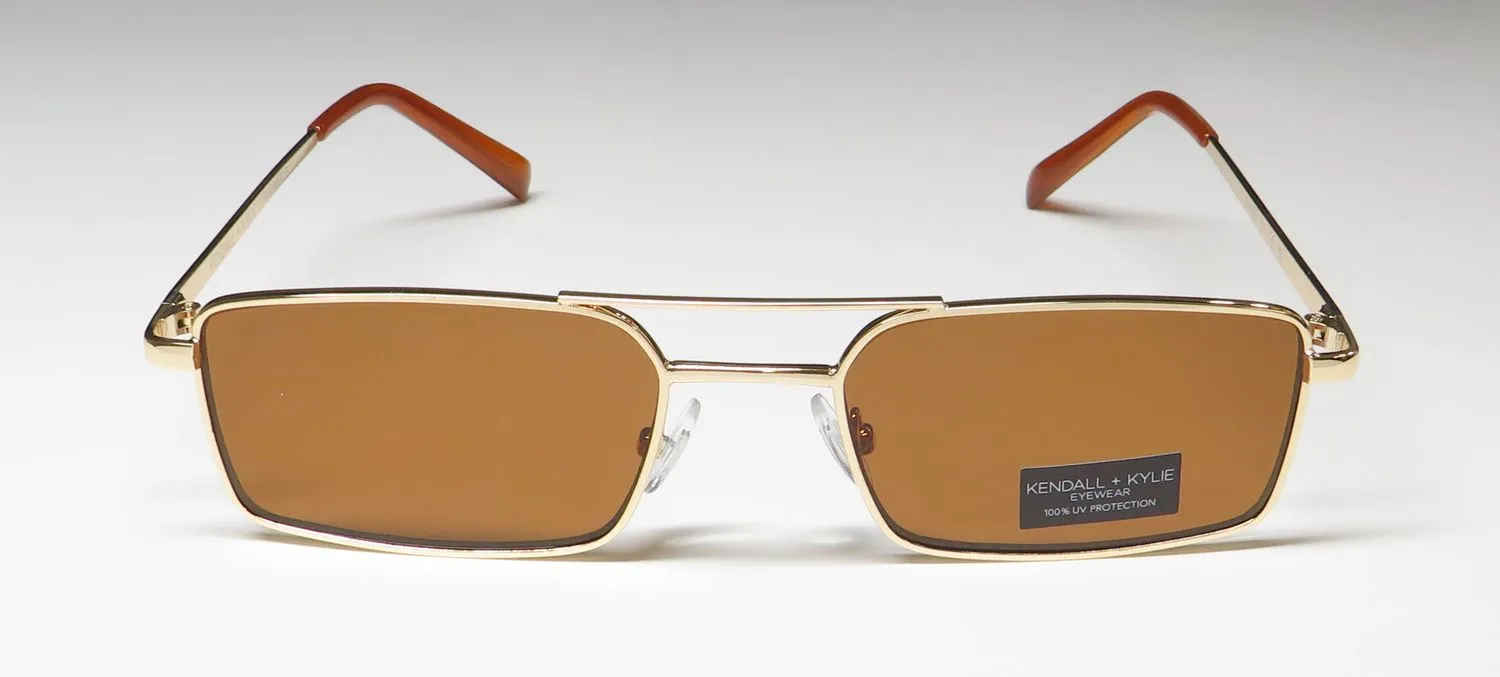 Kendall + Kylie Kk4076 Marlo 718 Sunglasses Gold 0mm 3