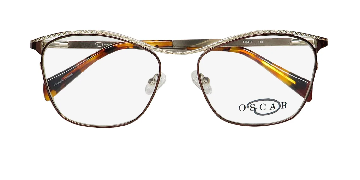 Oscar de la Renta Osl 748 210 Eyeglasses Brown 55mm 2