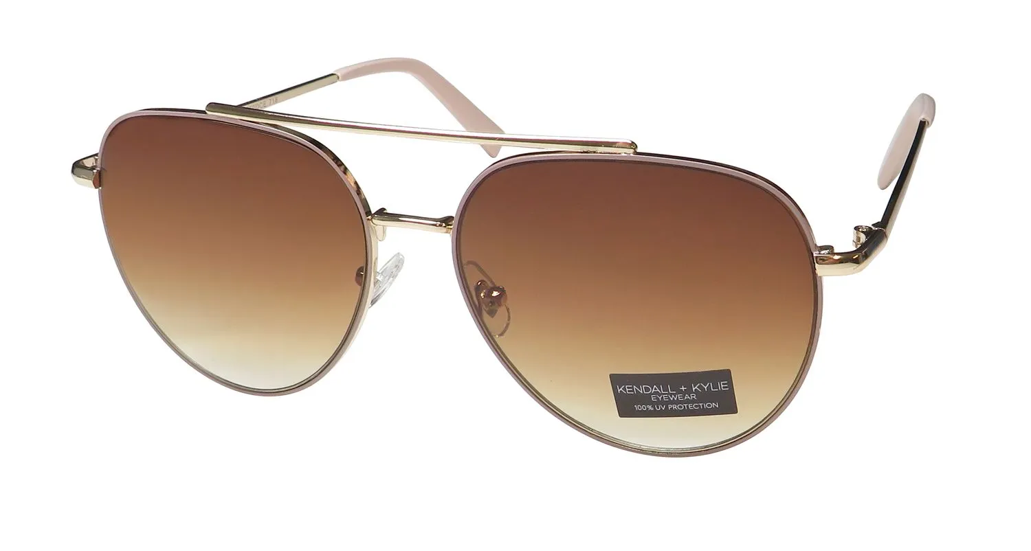 Kendall + Kylie Blkk4050dce 718 Sunglasses Gold 0mm