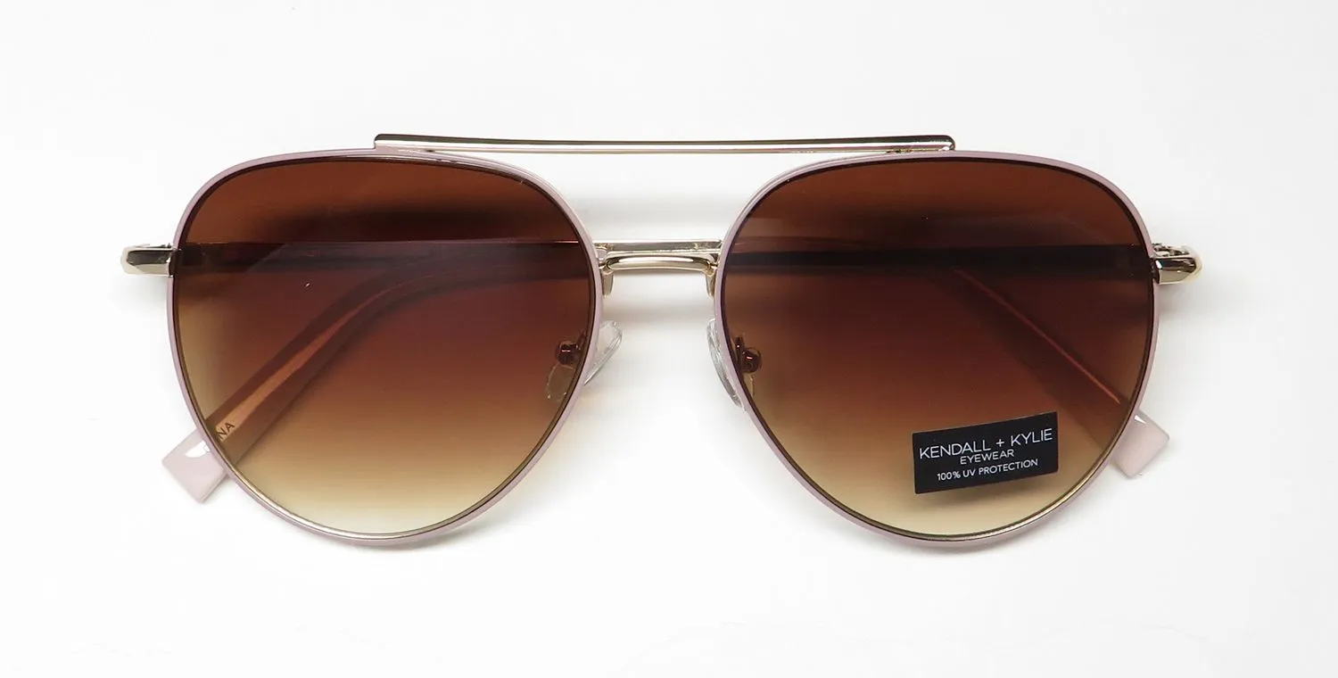 Kendall + Kylie Blkk4050dce 718 Sunglasses Gold 0mm 2