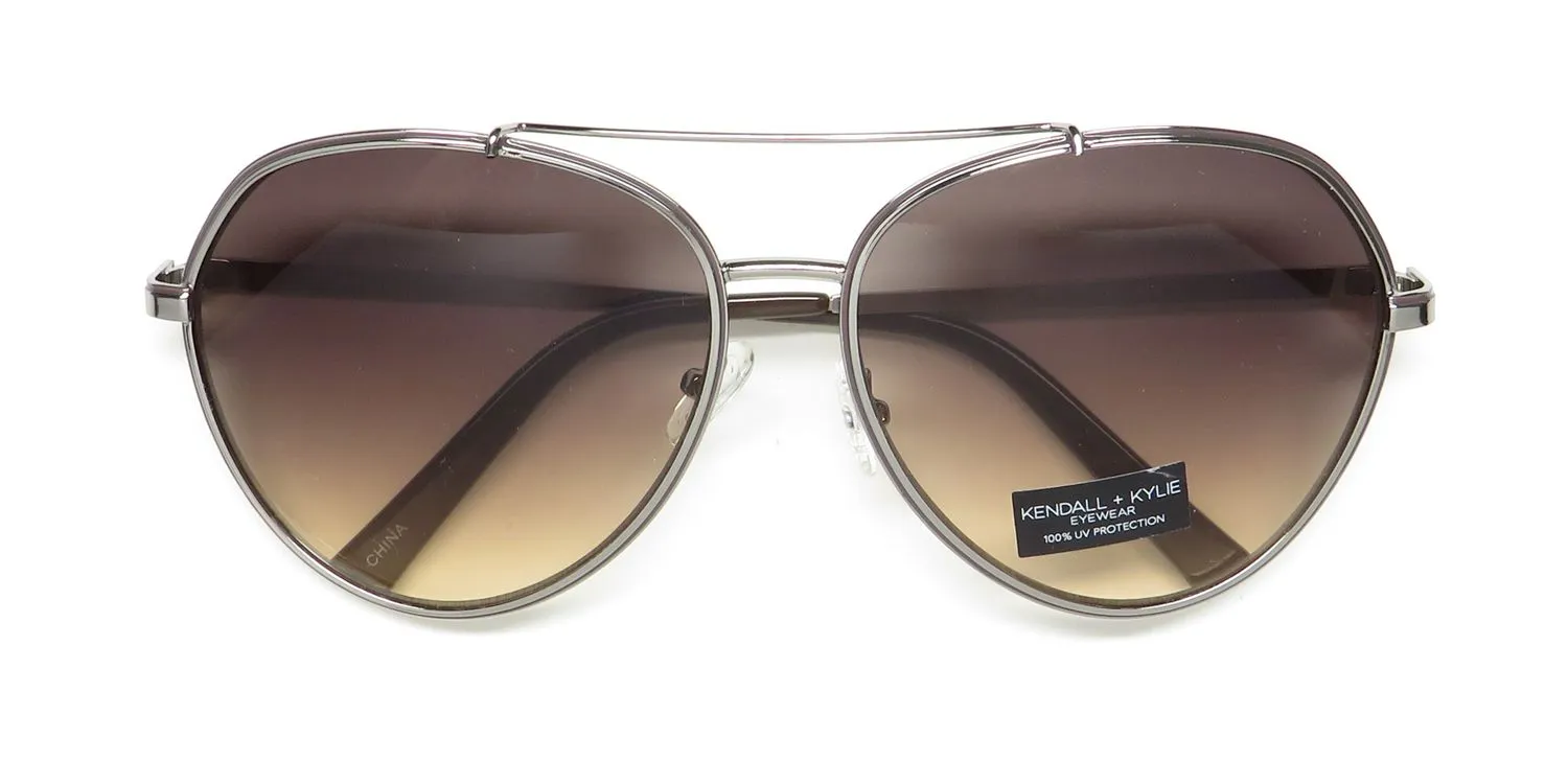 Kendall + Kylie Blkk4068 060 Sunglasses Gunmetal 0mm Unisex 2