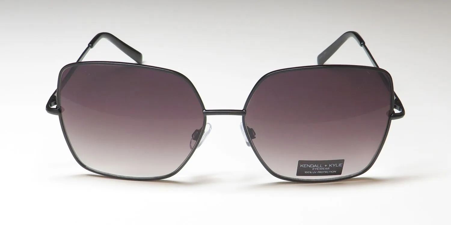 Kendall + Kylie Blkk4080 Nellie 001 Sunglasses Black 61mm 3