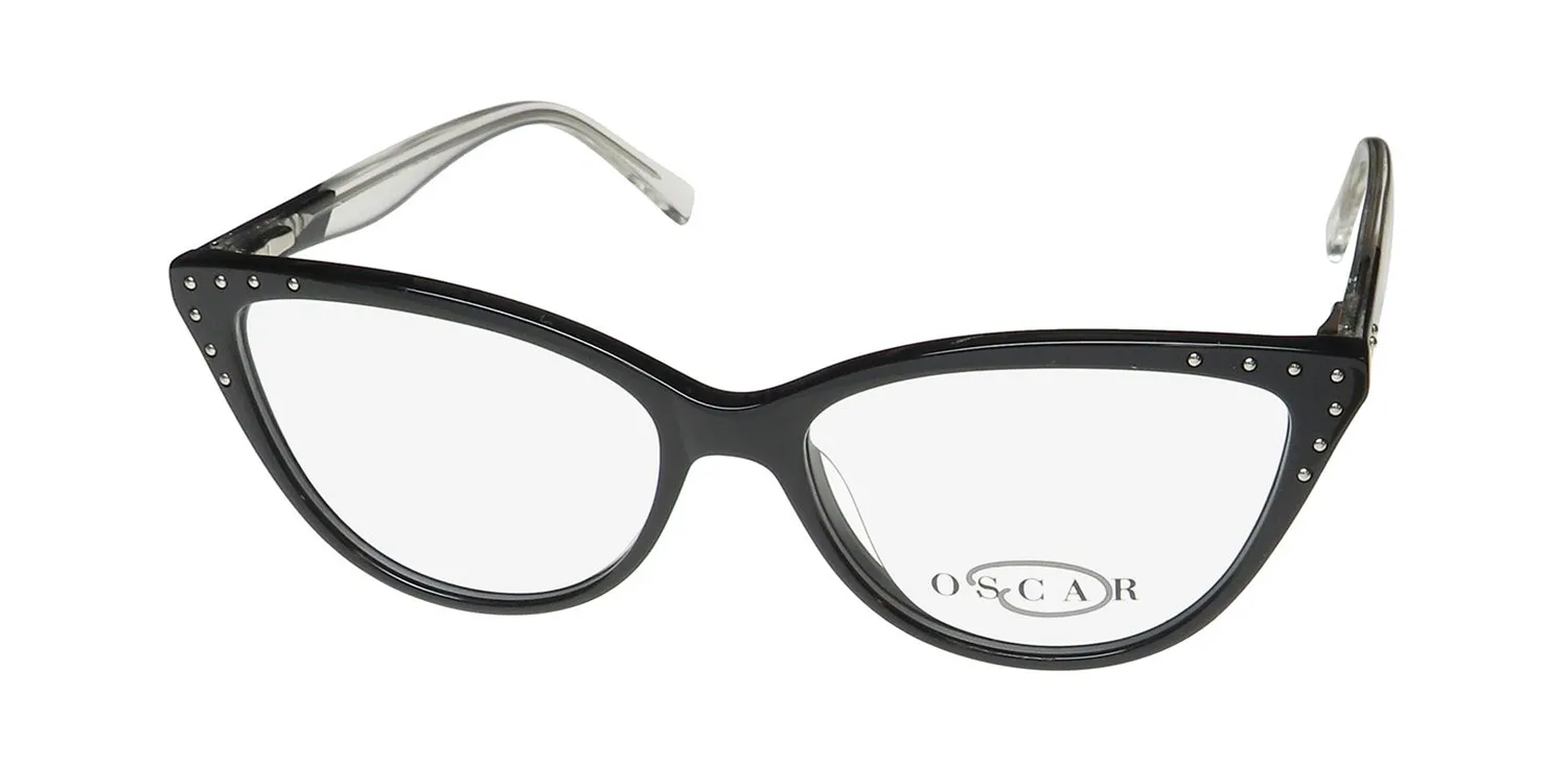Oscar de la Renta Osl 751 001 Eyeglasses Black 53mm