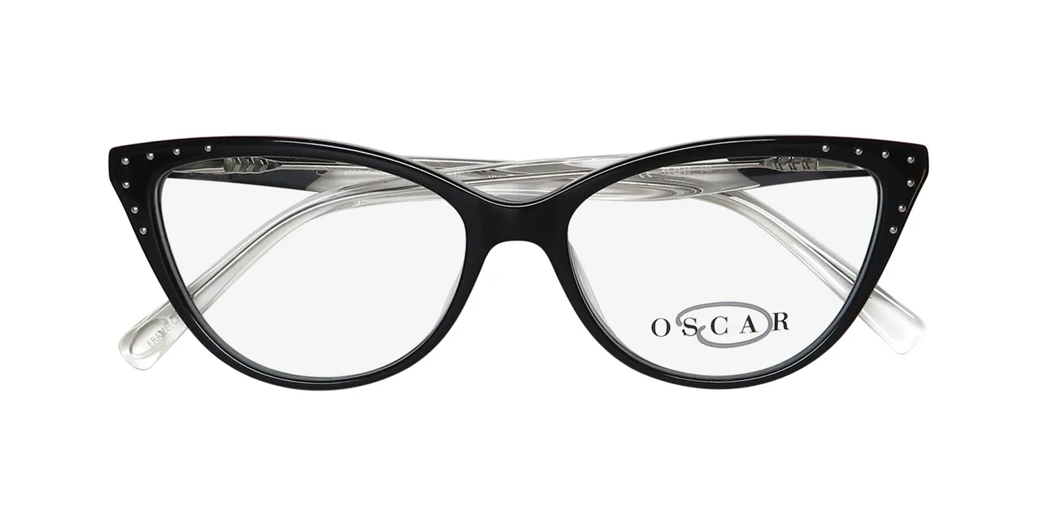 Oscar de la Renta Osl 751 001 Eyeglasses Black 53mm 2