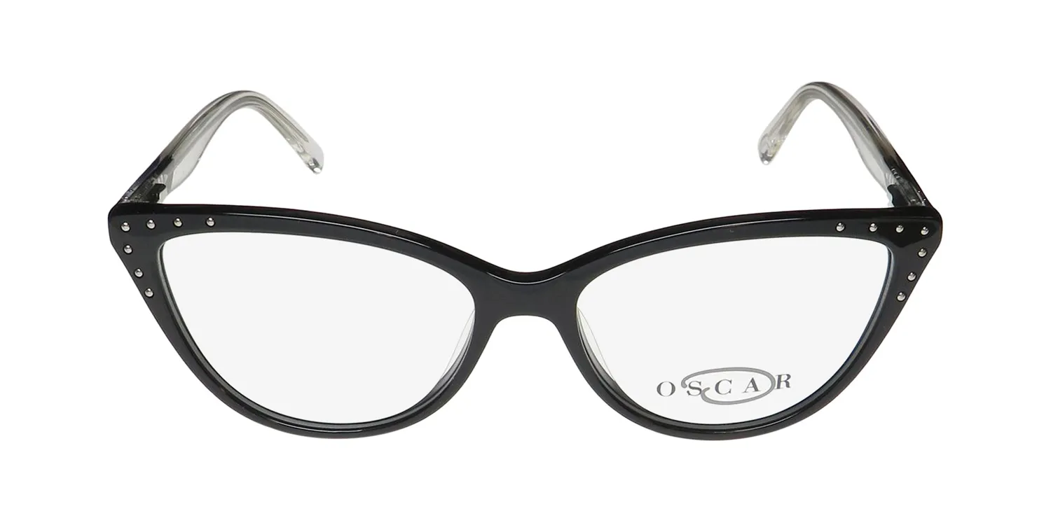 Oscar de la Renta Osl 751 001 Eyeglasses Black 53mm 3