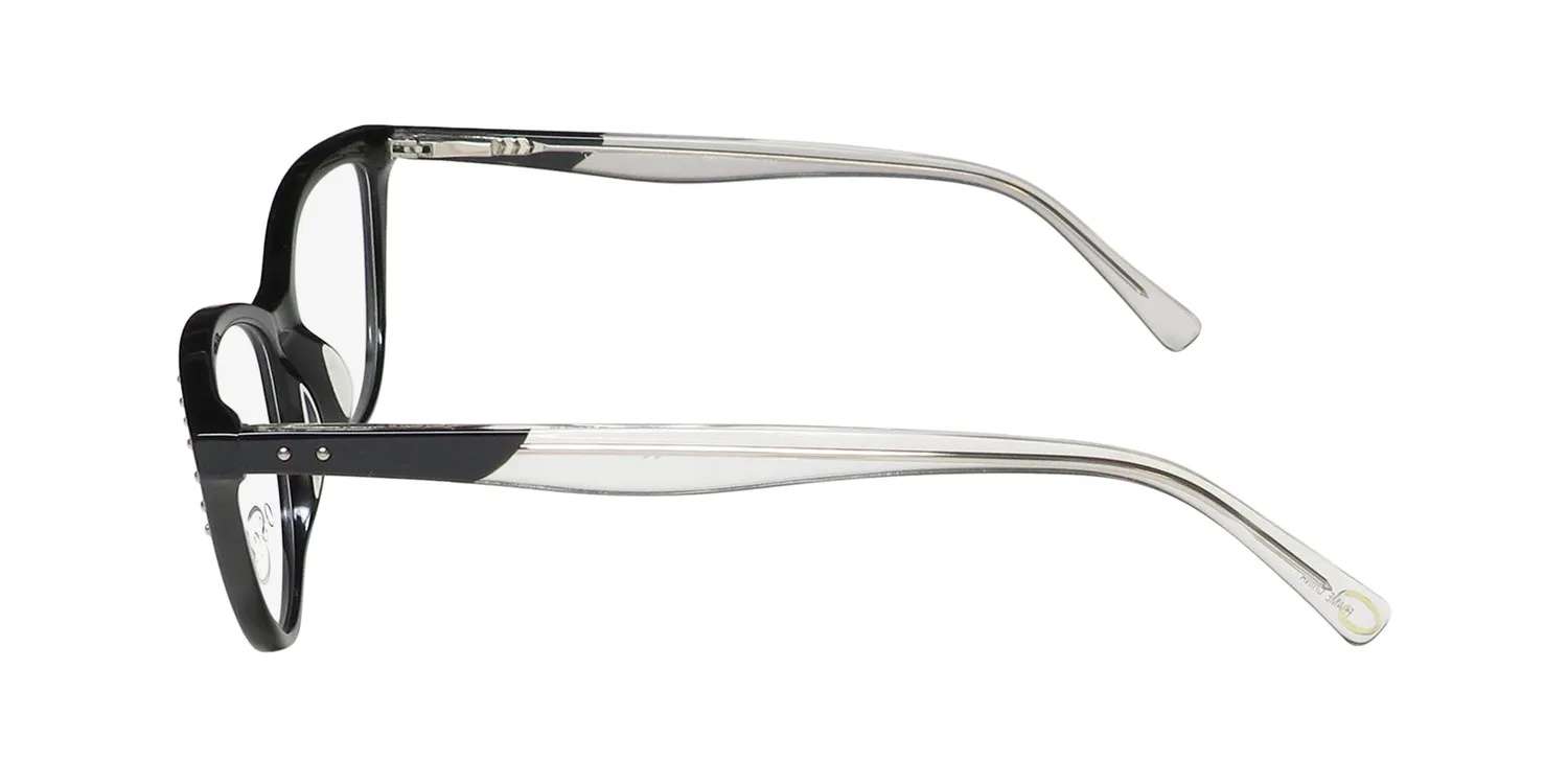 Oscar de la Renta Osl 751 001 Eyeglasses Black 53mm 4
