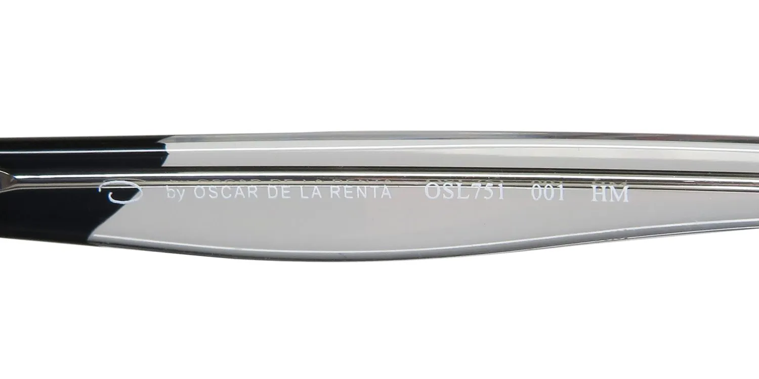Oscar de la Renta Osl 751 001 Eyeglasses Black 53mm 7