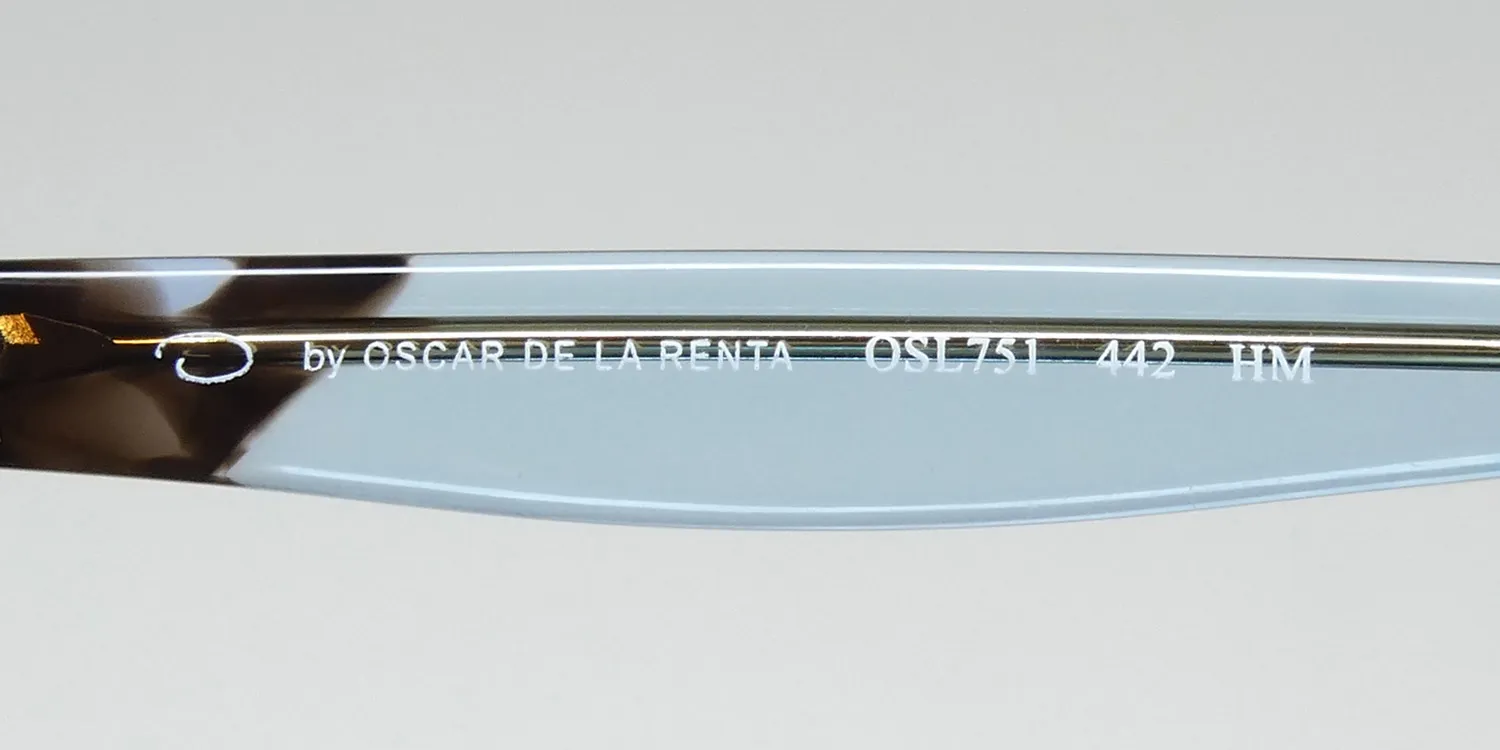 Oscar de la Renta Osl 751 442 Eyeglasses Demi 53mm 7