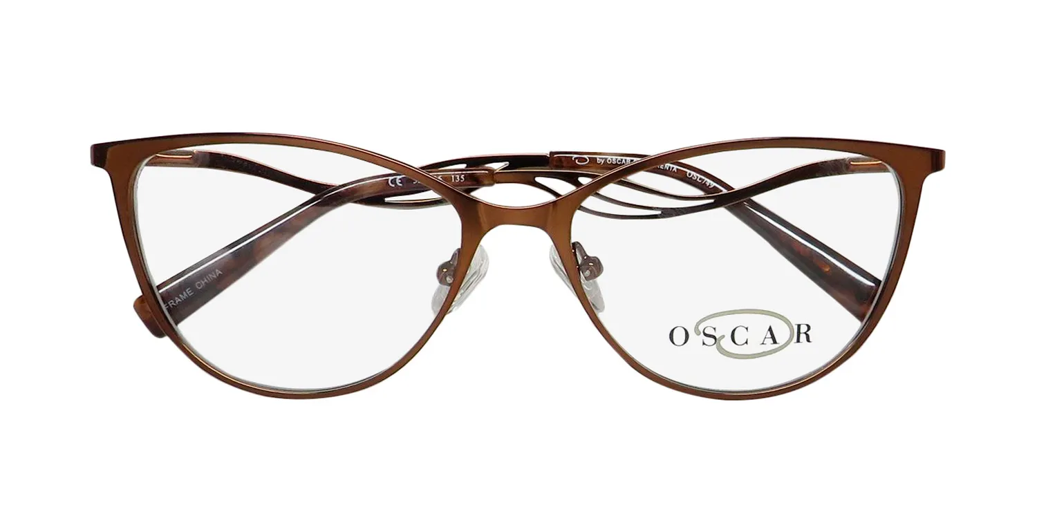 Oscar de la Renta Osl 749 200 Eyeglasses Brown 53mm 2
