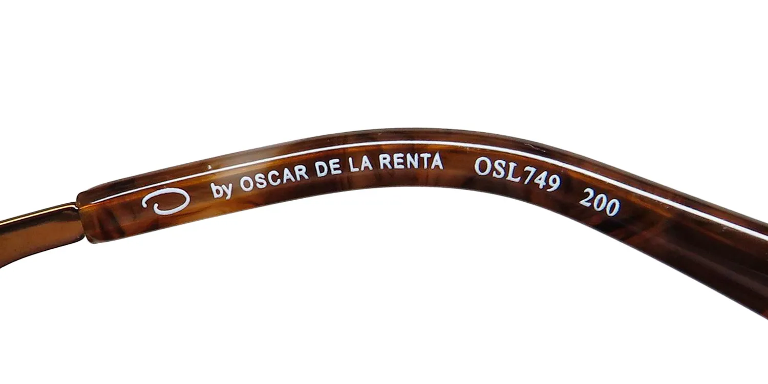 Oscar de la Renta Osl 749 200 Eyeglasses Brown 53mm 7