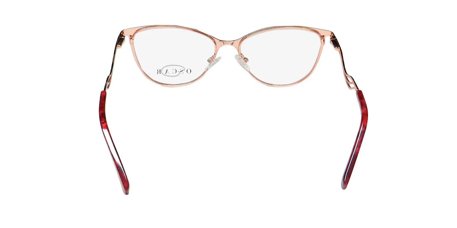 Oscar de la Renta Osl 749 780 Eyeglasses Rose Gold 53mm 5