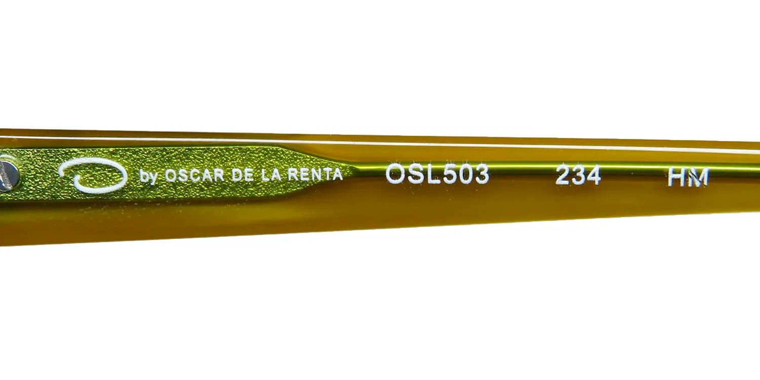 Oscar de la Renta Osl 503 234 Eyeglasses Brown 52mm 7