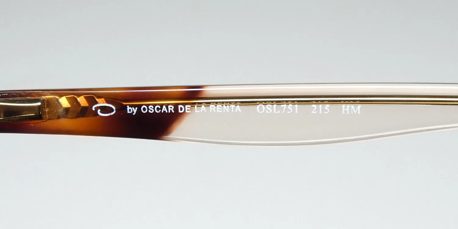 Oscar de la Renta Osl 751 215 Eyeglasses Tortoise 53mm 7