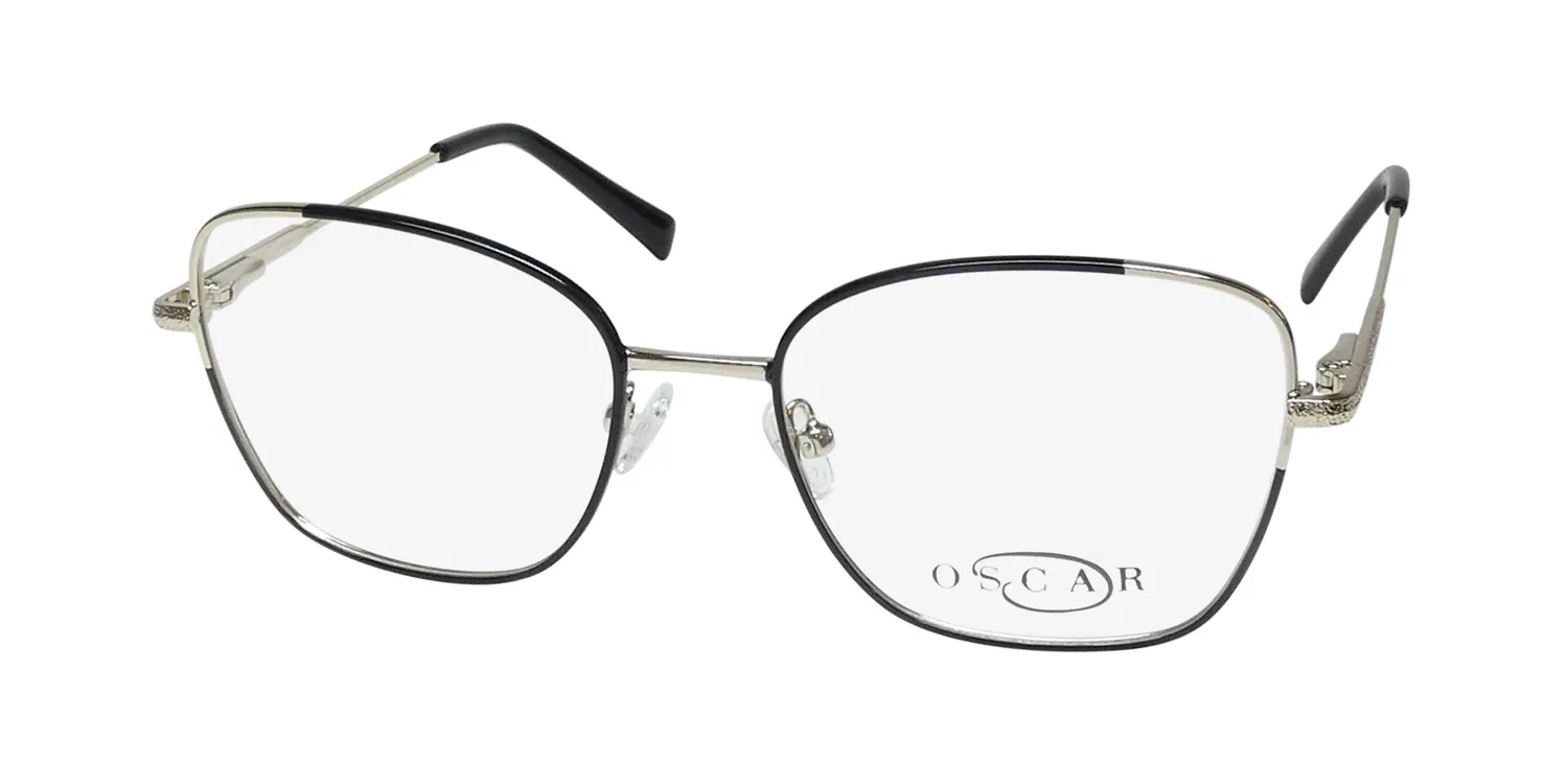 Oscar de la Renta Osl 755 001 Eyeglasses Black 53mm