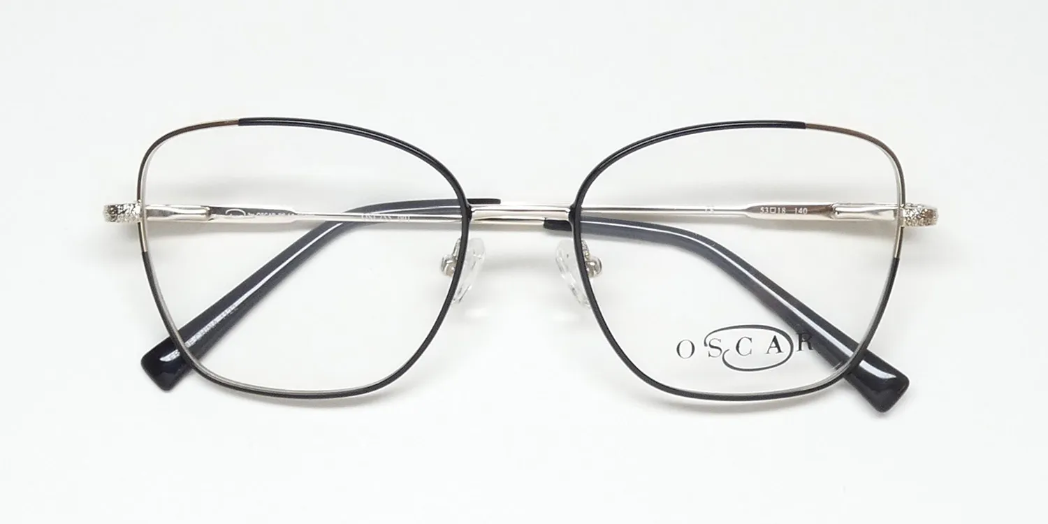 Oscar de la Renta Osl 755 001 Eyeglasses Black 53mm 2