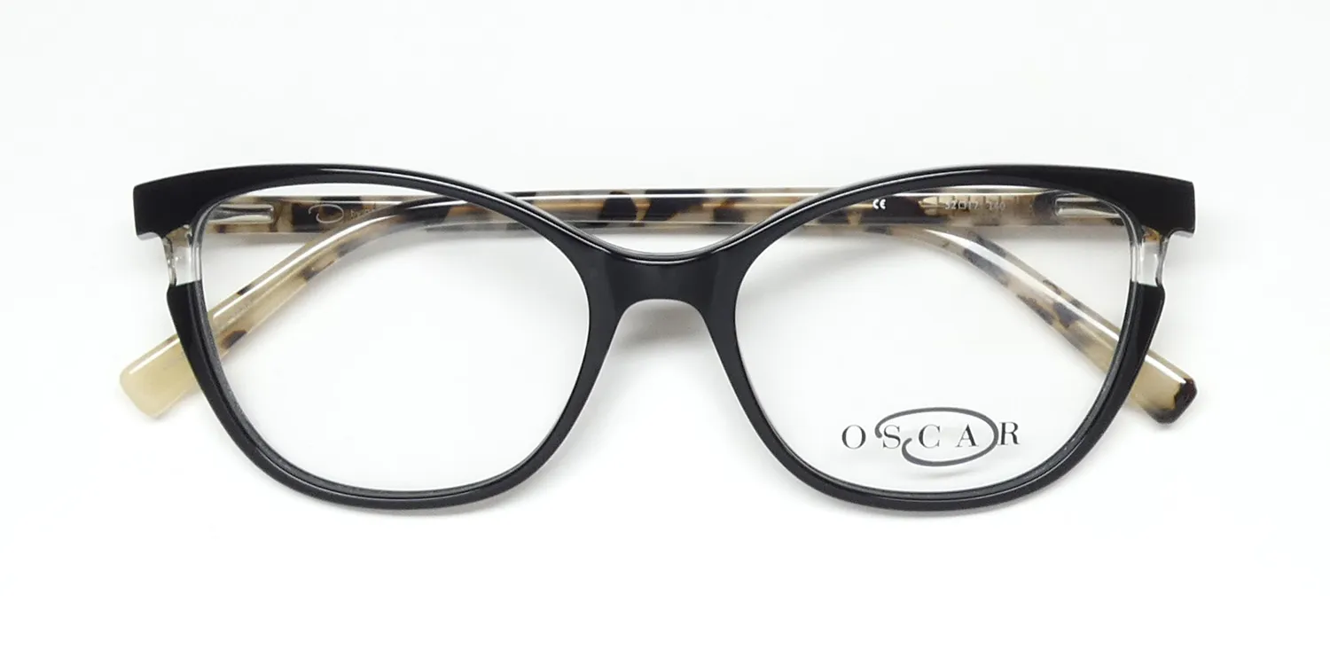 Oscar de la Renta Osl 756 001 Eyeglasses Black 52mm 2