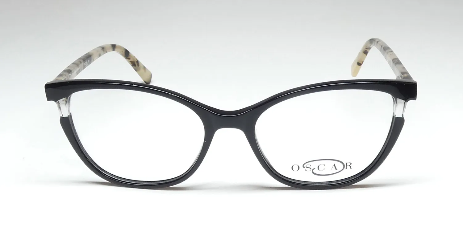 Oscar de la Renta Osl 756 001 Eyeglasses Black 52mm 3