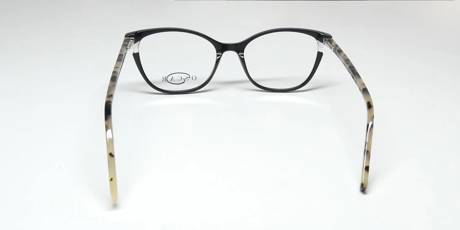 Oscar de la Renta Osl 756 001 Eyeglasses Black 52mm 5