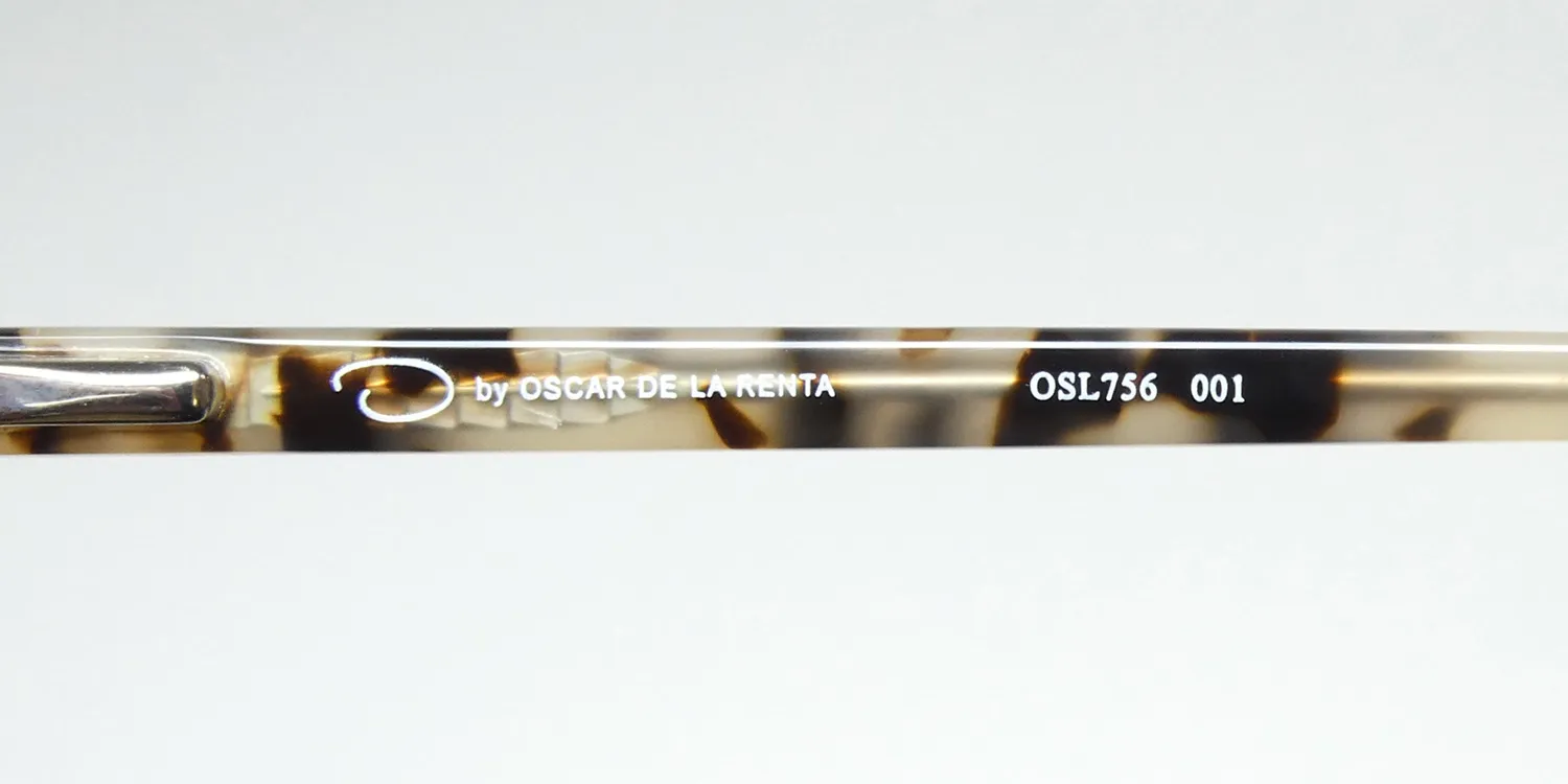 Oscar de la Renta Osl 756 001 Eyeglasses Black 52mm 7