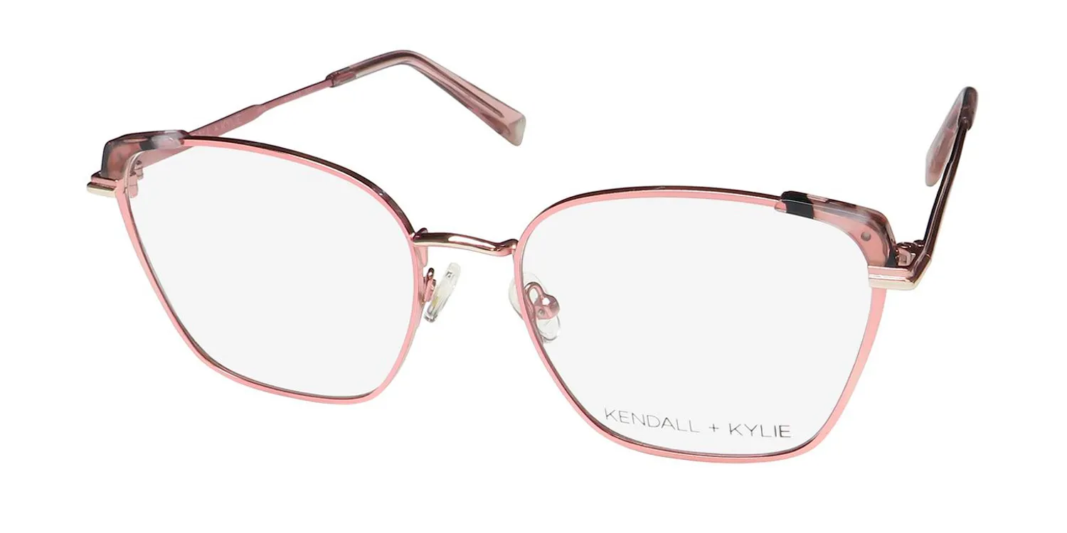 Kendall + Kylie Kko183 Iris 681 Eyeglasses Pink 54mm