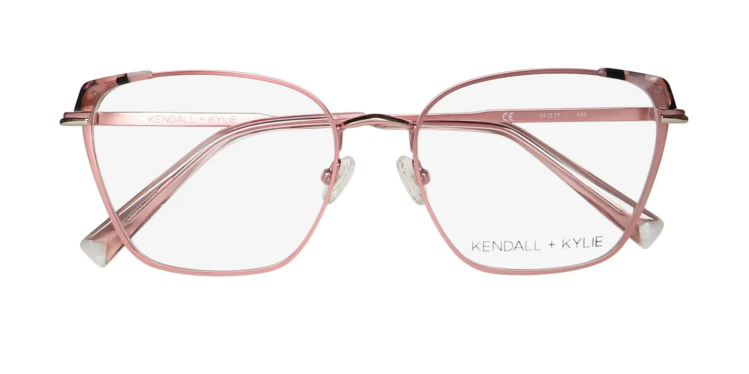 Kendall + Kylie Kko183 Iris 681 Eyeglasses Pink 54mm 2
