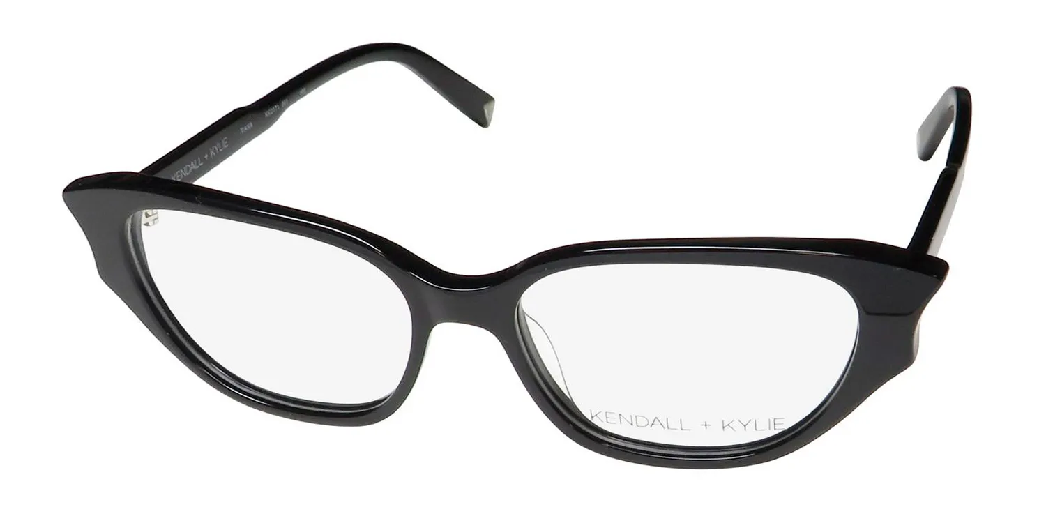 Kendall + Kylie Kko171 Tiana 001 Eyeglasses Black 51mm