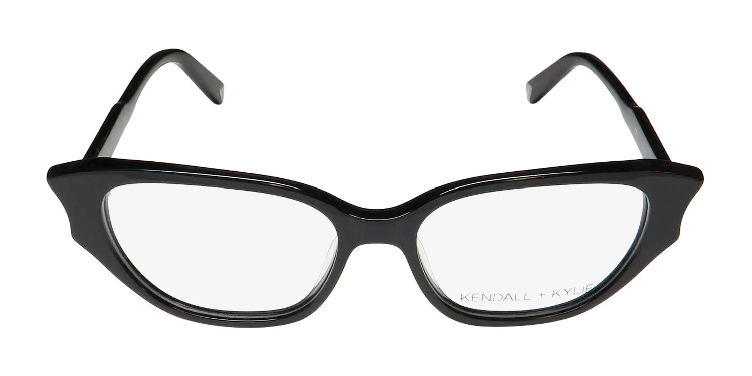 Kendall + Kylie Kko171 Tiana 001 Eyeglasses Black 51mm 3