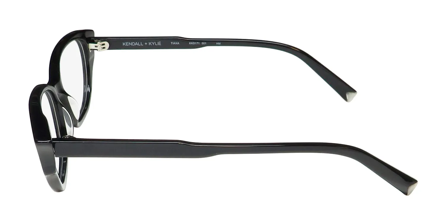 Kendall + Kylie Kko171 Tiana 001 Eyeglasses Black 51mm 4
