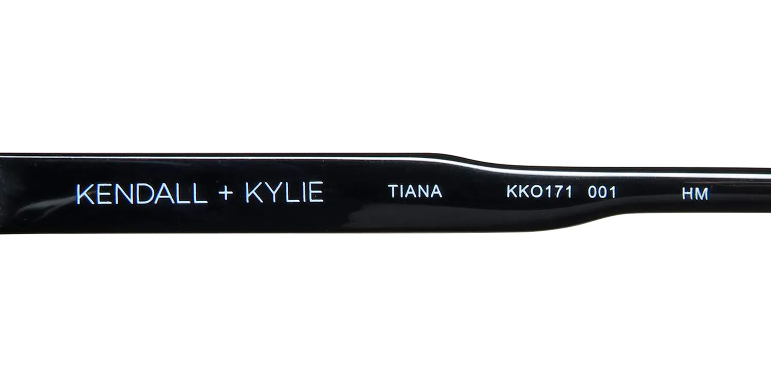 Kendall + Kylie Kko171 Tiana 001 Eyeglasses Black 51mm 7