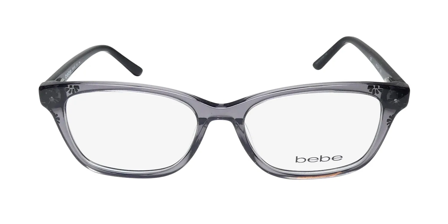 Bebe Bb4163 001 Eyeglasses Grey Crystal 55mm 3