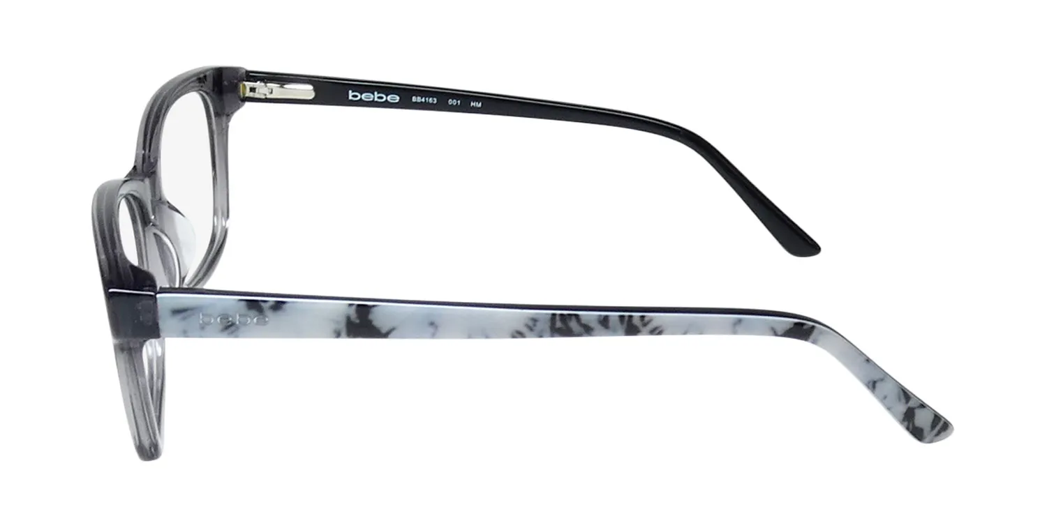 Bebe Bb4163 001 Eyeglasses Grey Crystal 55mm 4