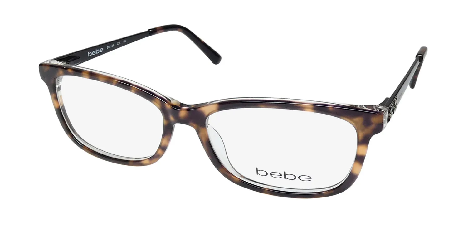 Bebe Bb4184 226 Eyeglasses Jet Tortoise 52mm
